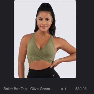 Workouts by katya sports bra